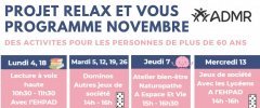 ADMR "Relax et vous"