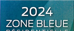 Macaron zone bleue résidentielle 2025 disponible