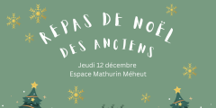 Repas de Noël des anciens Jeudi 12 décembre